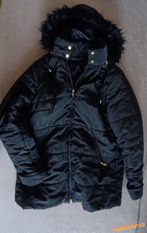 Černá zimní bunda vel EU 44