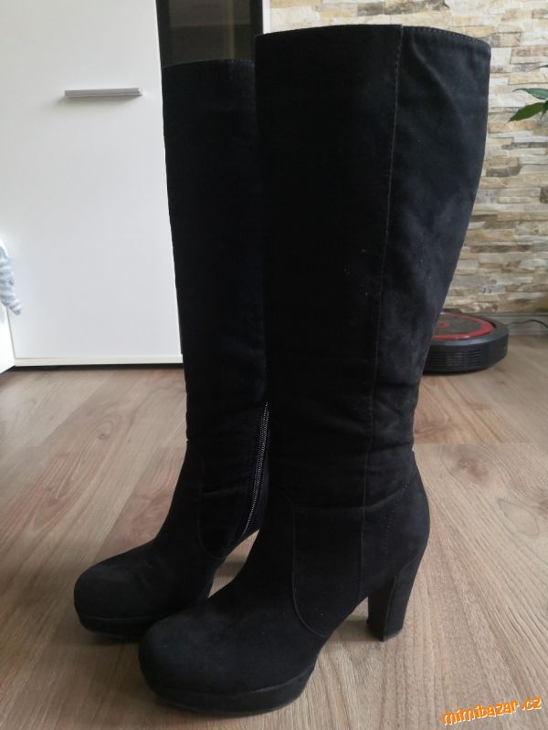 Kozačky vel 39 dámské jarní podzimní Graceland