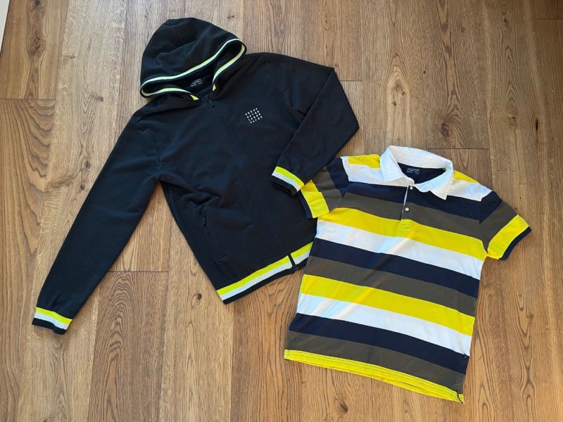 Nádherná mikina + polo triko Mayoral vel. 18