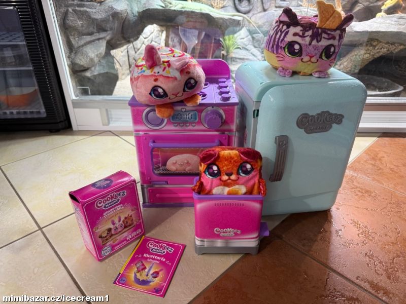 Mega sada Cookeez s voňavými plyšáky