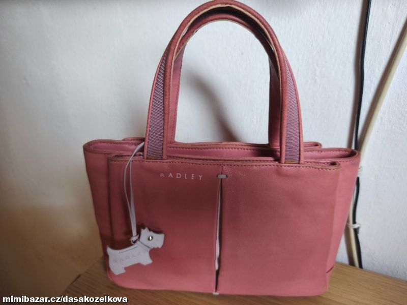 Růžová kožená kabelka RADLEY LONDON