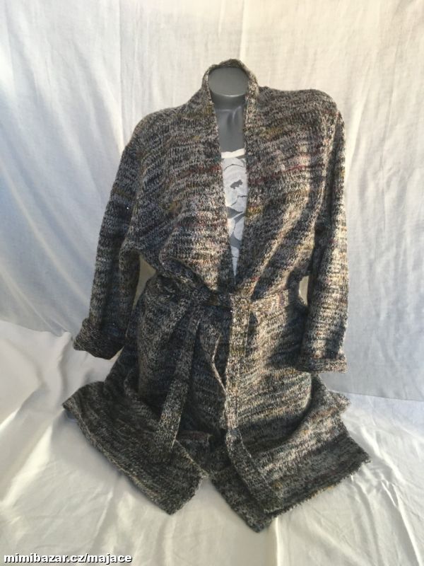 DÁMSKÝ SVETR/KABÁTEK L/XL