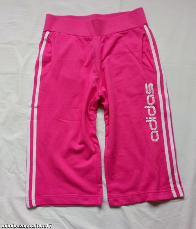 TEPLÁKOVÉ 3/4 KRAŤASY-ADIDAS, UK 12, 38/40