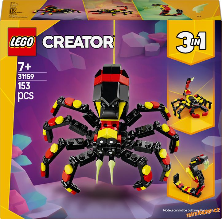 LEGO® Creator 31159 Divoká zvířata: Překvapivý pav
