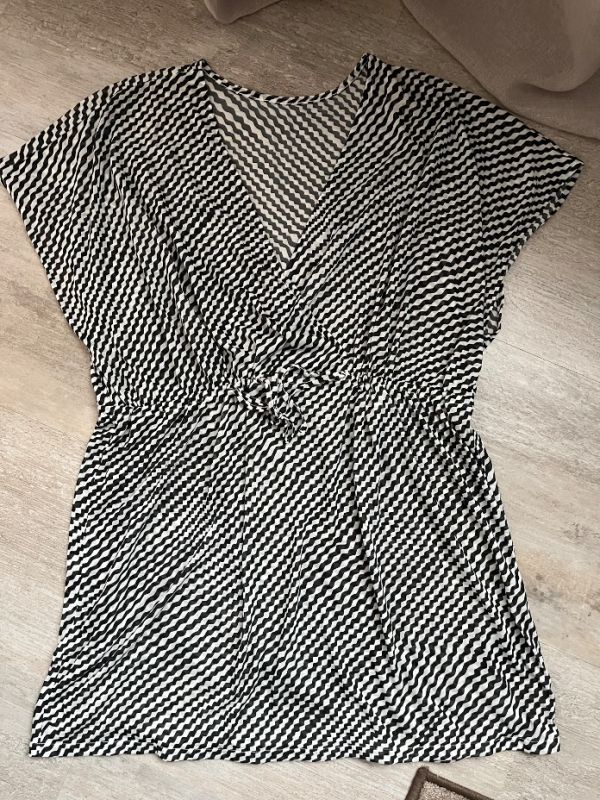 Plážový top, tunika přes plavky