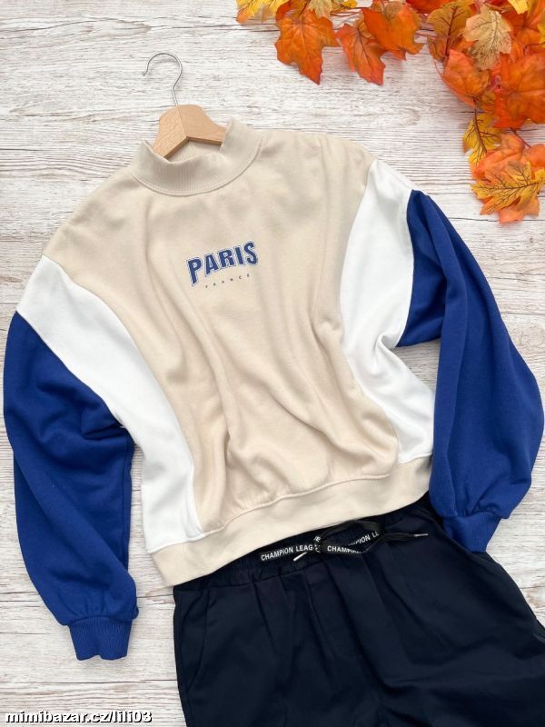 ZATEPLENÁ BAREVNÁ OVERSIZE MIKINA H&M