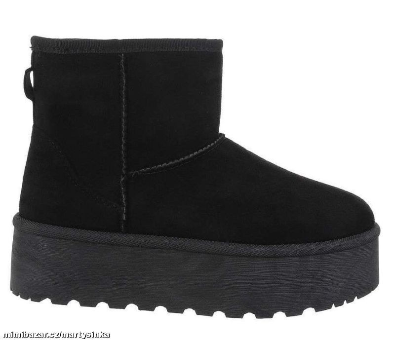 Dámské válenky / zimní nízké kozačky ZIMA