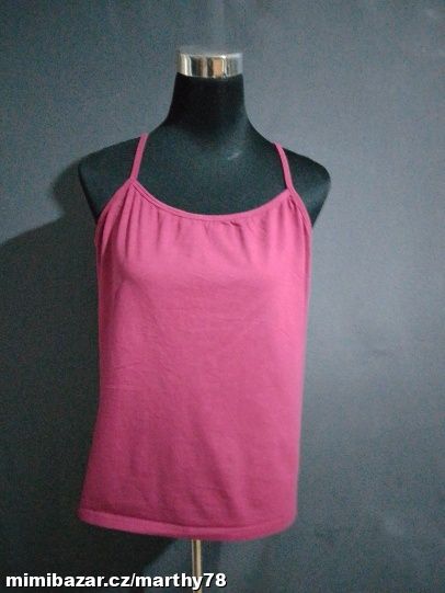 VÝPRODEJ : DÁMSKÝ TOPÍK, NÁTĚLNÍČEK, VEL.48/50