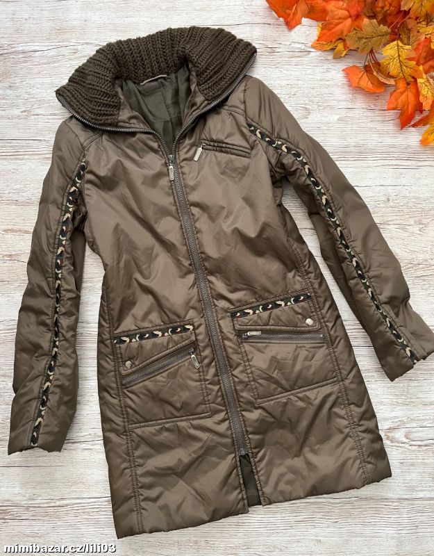 DLOUHÁ KABÁTKOVÁ BUNDA MANGO