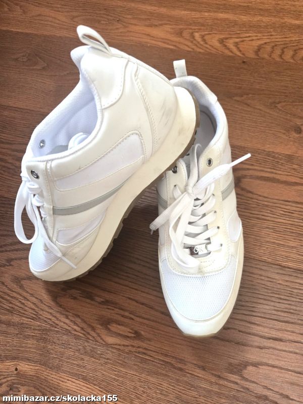 Pánské bílé tenisky CALVIN KLEIN, v. US11