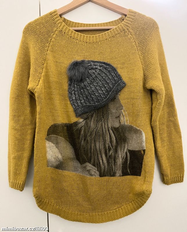 STYLOVÝ ZDOBENÝ SVETR ITALY