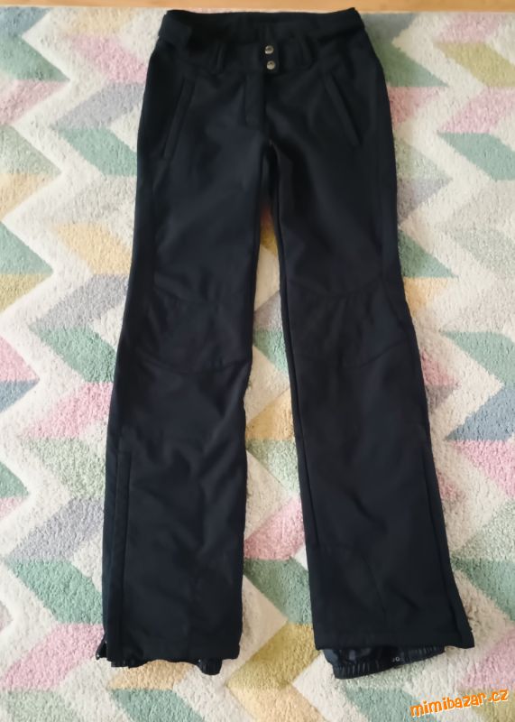 lyžařské softshellové kalhoty Tchibo + kraťase