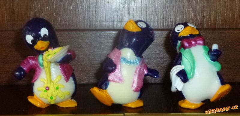 FIGURKY Z KINDER VAJÍČEK - Tučňáci