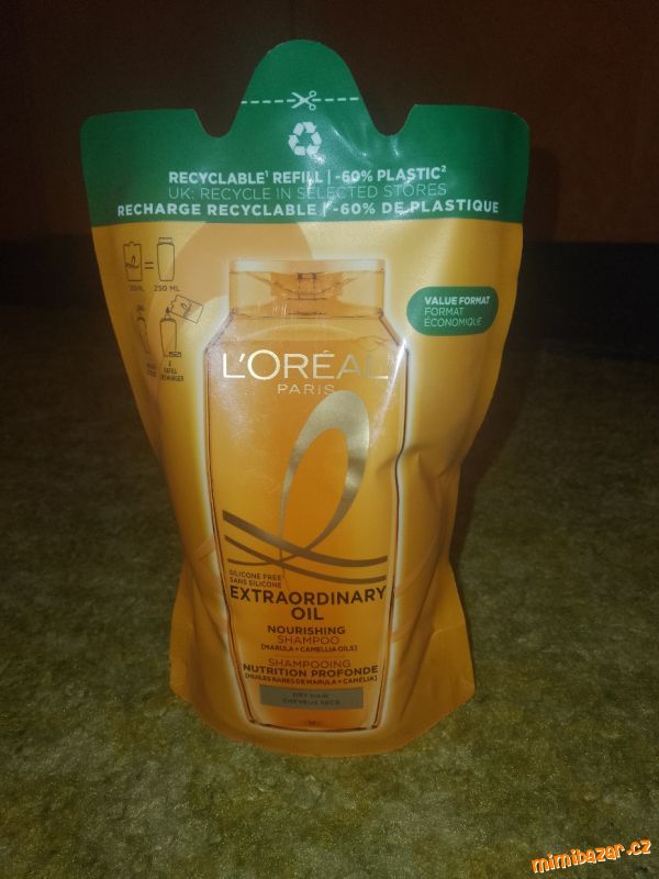 Vyživující šampon EXTRAORDINARY OIL*BALÍKOVNA 50kc