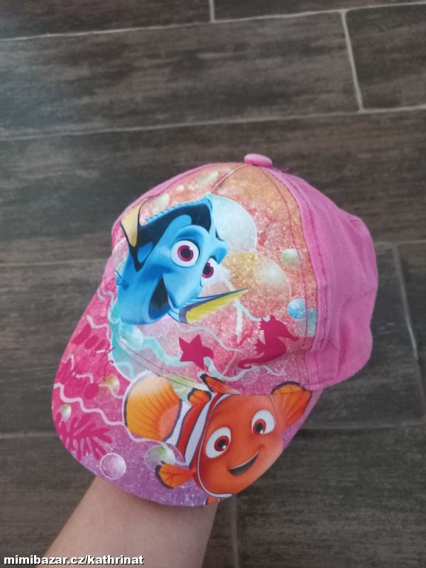 Růžová kšiltovka Disney, vel. 48