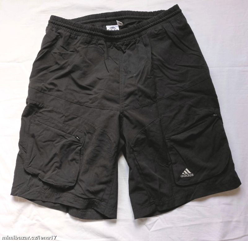 PÁNSKÉ CYKLO ŠORTKY-ADIDAS-vel. M