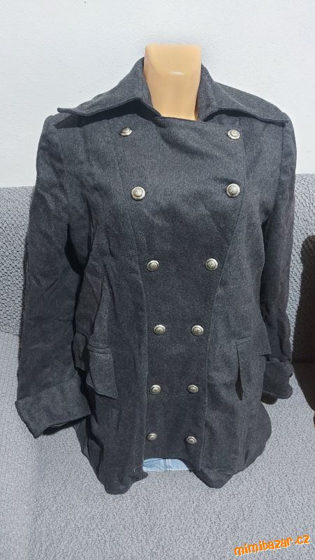 Damsky vlněný kabát vel. M