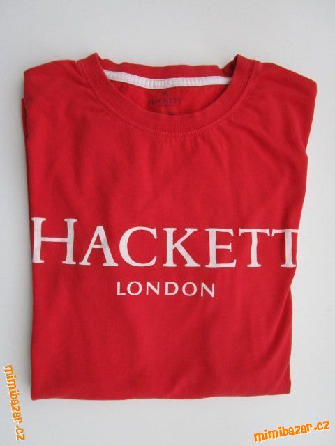 ZNAČKOVÉ TRIČKO S RUKÁVEM - HACKETT