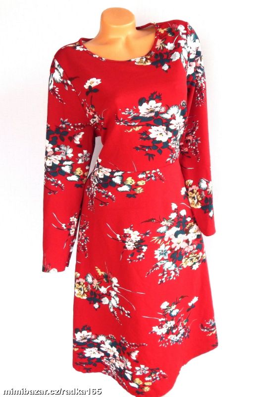 Měkoučké středně silné šaty vel.3XL/46