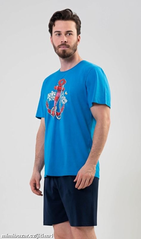 pánské pyžamo s kotvou vel M, L, XL, XXL