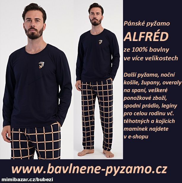 Pánské dlouhé pyžamo