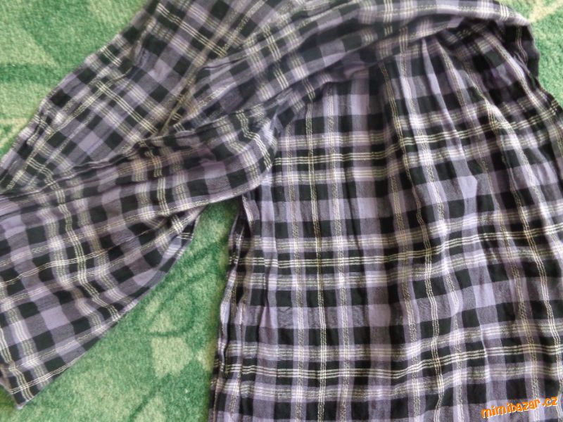 Fialovo-černá šála Southern