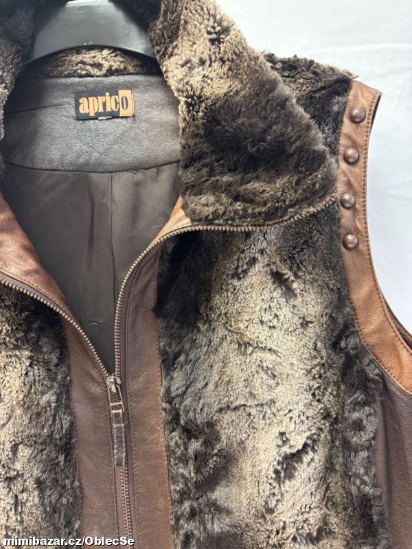 dámská kožíšková vesta