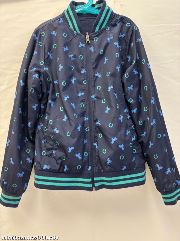 dívčí Koníčková bundo-mikina