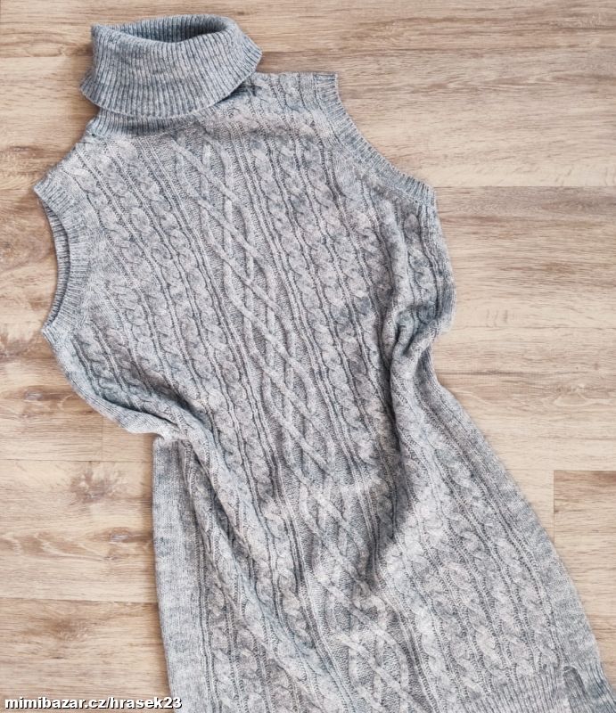 DELŠÍ ROLÁČKOVÁ VESTA VERO MODA 38