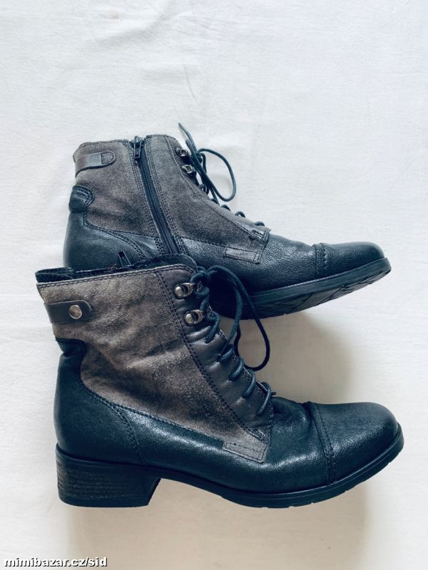 Kožené boty