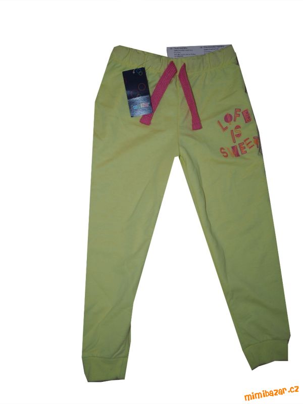 Tepláky vel. 98/104 - nepoužité s cedulkou