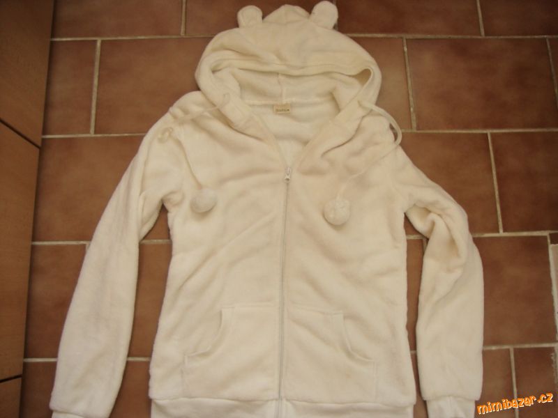 mikina na zip N.O.V.Á