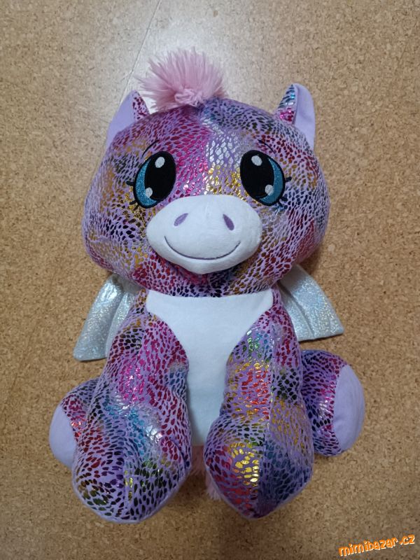 Plyšový Pegas Rainbow Star Sparkle