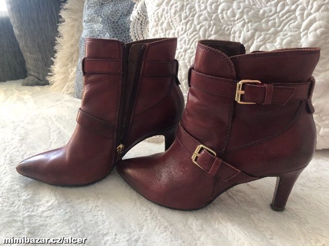 ★★★KRASNE KOŽENÉ POLOKOZACKY s.Oliver ★★★