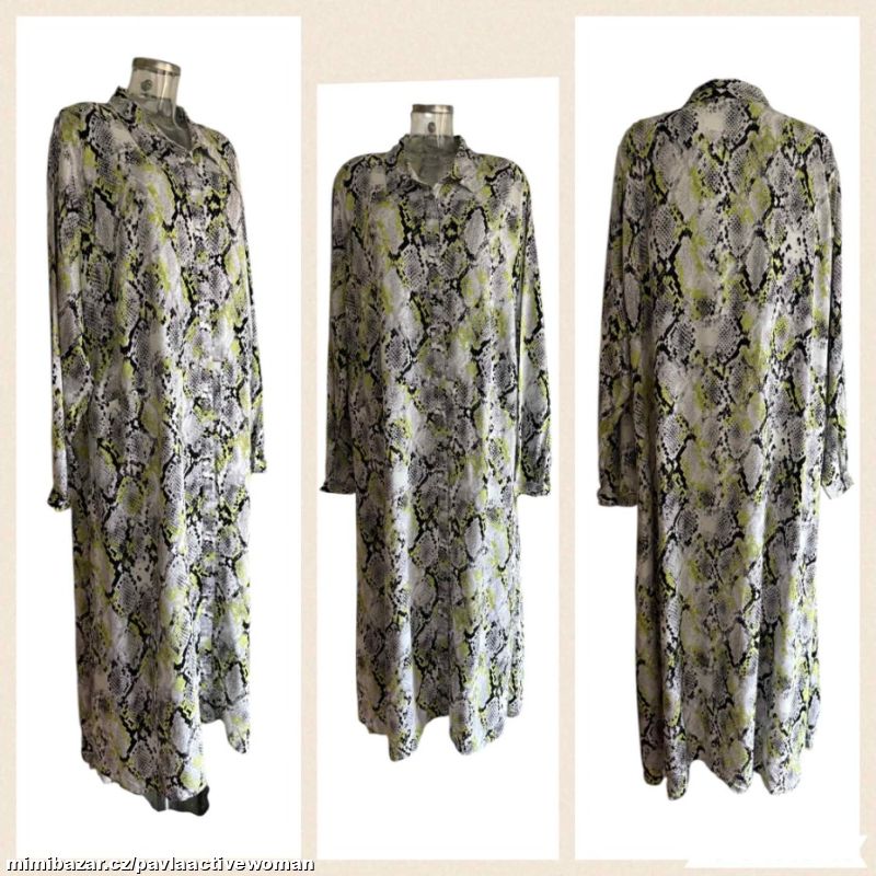 Č.1113 LEHKÉ ZN. VISKÓZA ŠATY NOVÉ .54