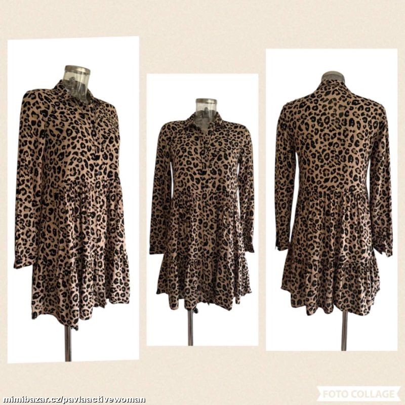 Č.4061 LEHKÉ VISKÉOZA ZN. ŠATY NOVÉ v.S