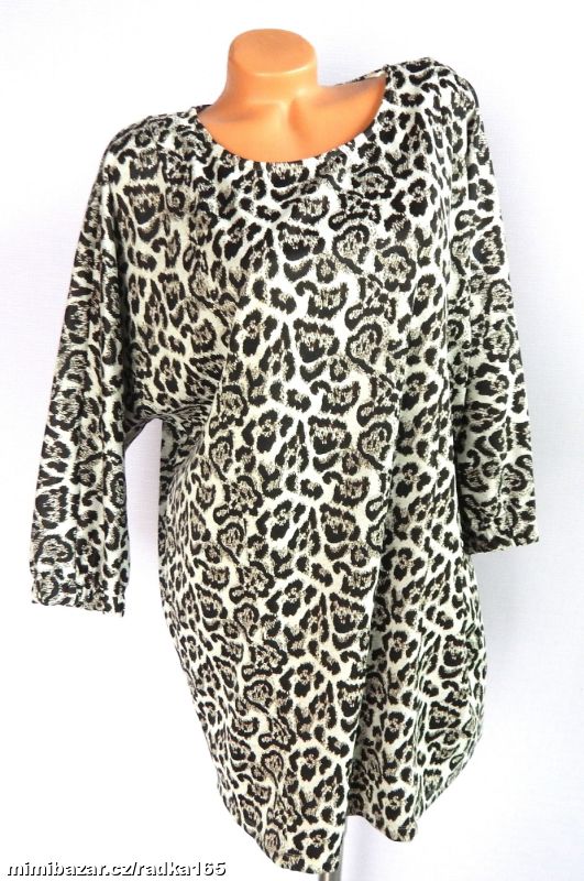 Měkoučká úplet šato tunika vel.48 ...outlet