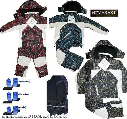 ZIMNÍ KOMPLET SOUPRAVA OTEPLOVAKY + BUNDA LUX