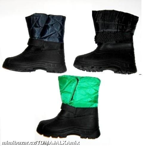 NEPROMOKAVÉ ZIMNÍ BOTY SNĚHULE 30-35
