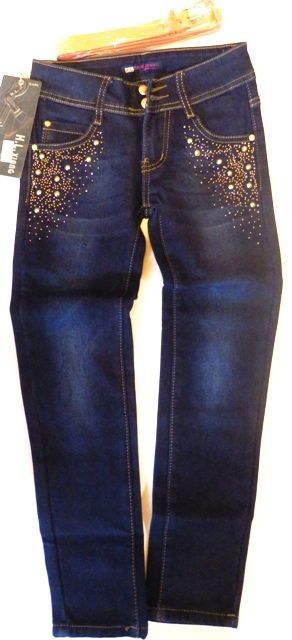 ZIMNÍ OTEPLENÉ RIFLE KALHOTY PODŠITÉ jeans 140/170