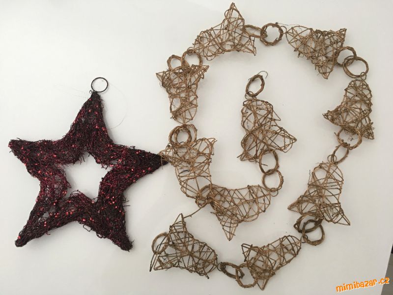 Vánoční dekorace na zavěšení