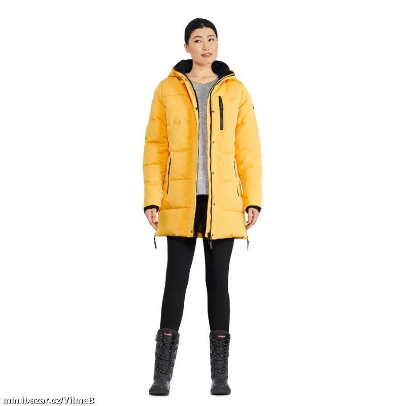 Péřová prošívaná bunda vel. XL/44-46