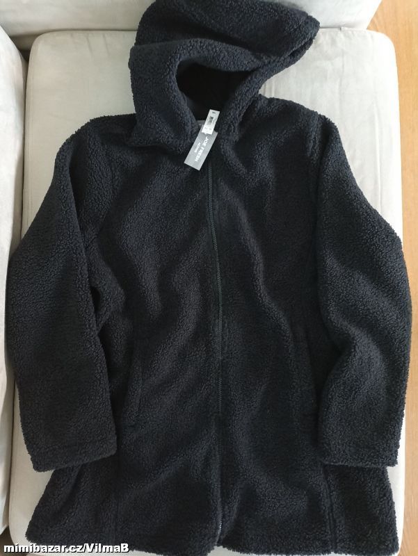 Kabát/ bunda z plyšového fleecu vel.US XL/44-46