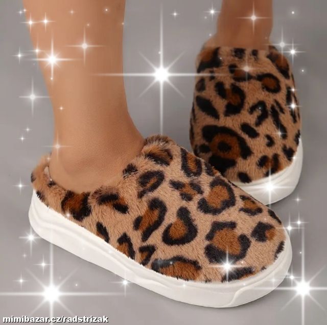  + + + Plyšové bačkůrky, pantoflíky + + + 
