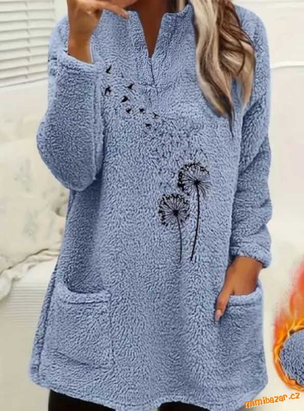 Krásná luxusní mikina velikost 46/XXL