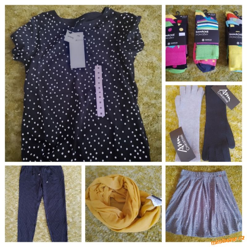 Mix oblečení ZLEVNĚNO **BALÍKOVNA 50kc**