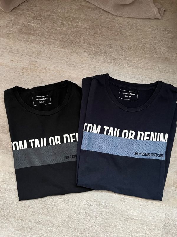 2x tričko=jedna cena TOM TAILOR