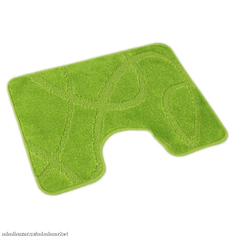 WC předložka 50x60cm ELIPSY ZELENÉ