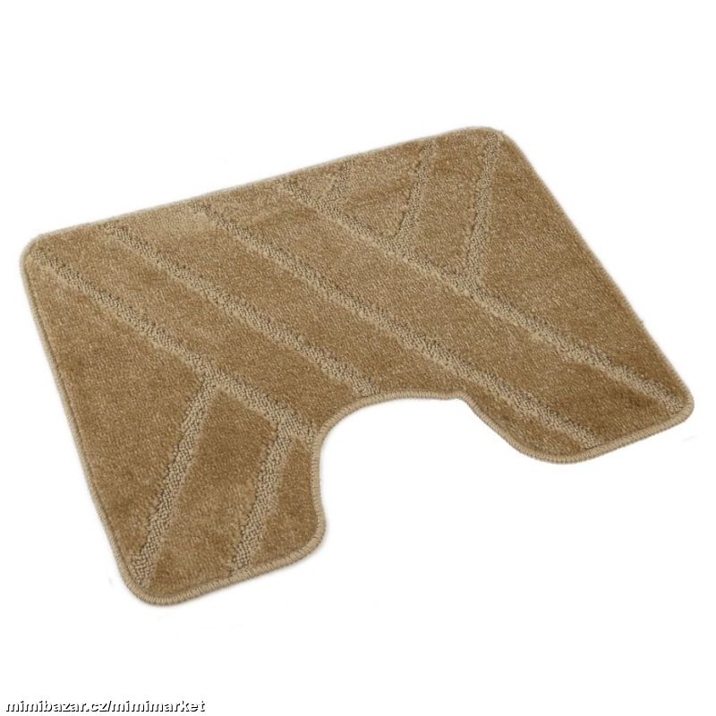 WC předložka 50x60cm PARKETY BÉŽOVÉ