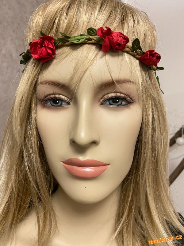 Květinová čelenka do vlasů